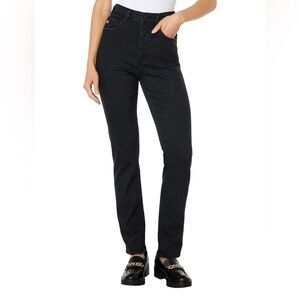 New Women's AG alexxis slim high rise vintage slim black button fly jean Size 32